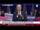 Etats-Unis: Joe Biden parie sur l'avortement à trois semaines d'un scrutin risqué