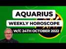 Aquarius Horoscope Weekly Astrology from 24th October 2022