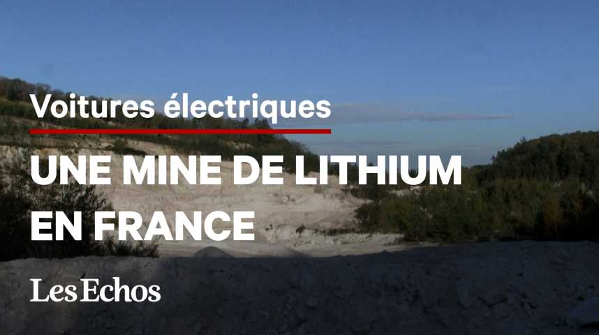Illustration pour la vidéo Les images de la future première mine de lithium en France