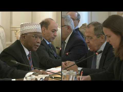 Russian Foreign Minister Lavrov hosts head of the Organisation of Islamic Cooperation in Moscow