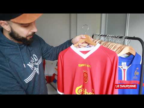 Maillots de foot vintage / rétro - The Football Market - Maillot Crédit Agricole Isère rétro