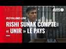 VIDÉO. Royaume-Uni : le nouveau Premier ministre Rishi Sunak compte « unir » le pays