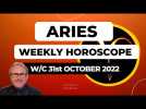 Aries Horoscope Weekly Astrology from 31st October 2022
