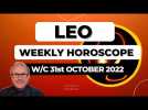 Leo Horoscope Weekly Astrology from 31st October 2022