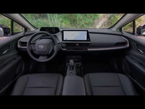 2023 Toyota Prius XLE Interior Design in Gradient Black