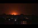Israel carries out air strikes on Gaza Strip - Label : AFPTV - First images - Category : News