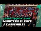 Après le séisme en Turquie et Syrie, une émouvante minute de silence à l'Assemblée