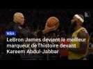 NBA: LeBron James devient le meilleur marqueur de l'histoire devant Kareem Abdul-Jabbar