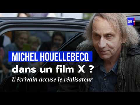 VIDEO : Michel Houellebecq, dans un film X ? L'crivain accuse le ralisateur