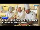 Le meilleur ouvrier de France, Pierre Caillet concocte un déjeuner d'exception à l'Ehpad Saint-Vincent-de-Paul