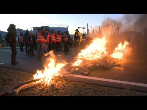 TotalEnergies workers renew strike against French pension reform