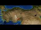 La Turquie s'est-elle réellement déplacée de trois mètres?
