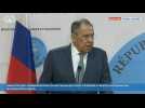 Russia's Lavrov offers help for W.African states fighting jihadism