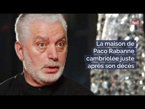 VIDEO : La maison de Paco Rabanne cambriole juste aprs son dcs