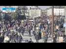 Manifestation contre les retraites à Nantes : la fin de la manifestation approche