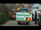 Des dizaines de tracteurs à Bruxelles pour dénoncer les marges de la grande distribution