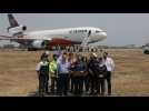 US DC-10 Air Tanker arrives in Chile to support firefighting efforts