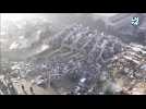 Des images de drone montrent les dégâts causés par le séisme en Turquie