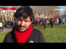 VIDÉO. Manifestation du 7 février à Niort : à 18 ans, il s'élève contre la réforme des retraites