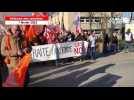 VIDÉO. Manifestation contre la réforme des retraites. À Saint-Lô, le cortège prend le départ