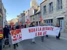 VIDEO. Réforme des retraites : 150 manifestants présents devant la mairie de Lamballe-Armor