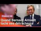 Quand Bernard Arnault tacle ses détracteurs et défend le luxe depuis Roubaix