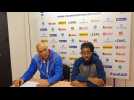 Vidéo. Basket : les réactions de Sylvain Delorme et Florian Fortas après la démonstration du RMB face à Mulhouse