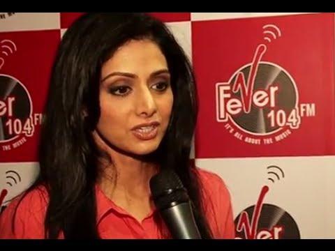Sridevi and Gauri Shinde At Radio Stations Promoting English Vinglish