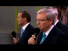 Rudd, Abbott face off in Australian PM election debate