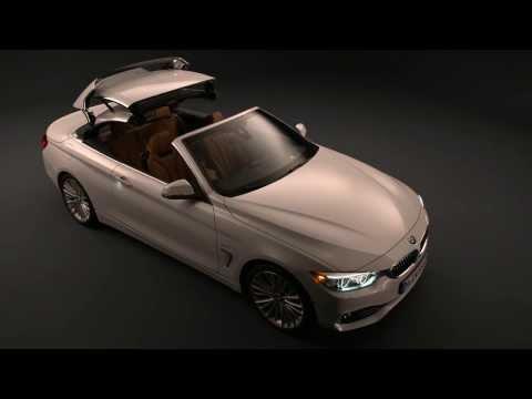 The new BMW 4 Series Convertible Exterior Design | AutoMotoTV
