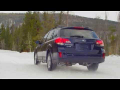 2013 Subaru Outback 2.5i on snow | AutoMotoTV