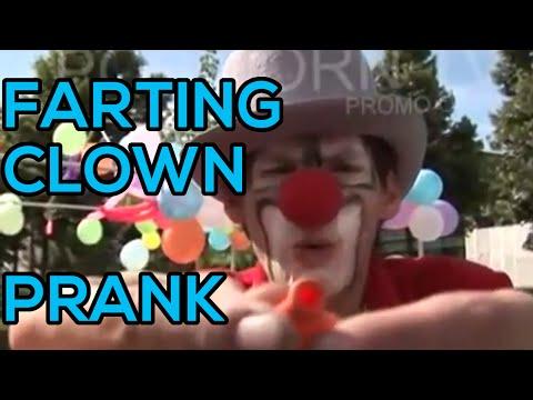 Farting Clown Prank - Junior Hidden Camera