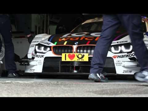 Marco Wittmann. Pre season testings BMW M4 DTM at Hockenheim | AutoMotoTV
