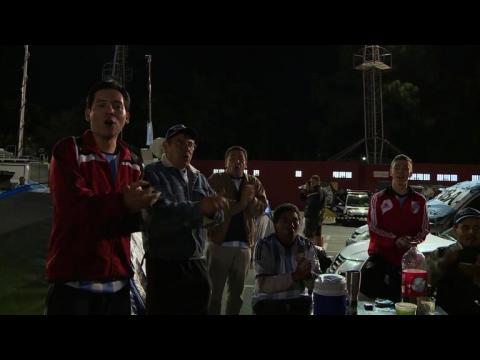 World Cup: Argentina fans camp out in Sao Paulo