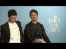 The Fault in Our Stars | Nat Wolff and Ansel Elgort Interview | Official HD Footage | 2014
