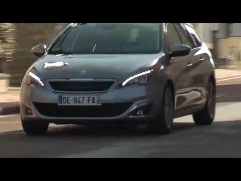 The new Peugeot 308 SW Driving Video | AutoMotoTV