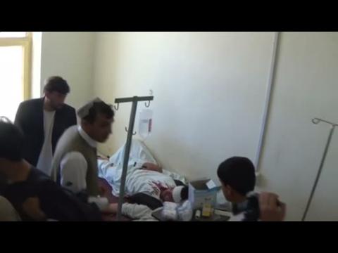 Dozens wounded after Taliban truck bomb hits Afghan government offices