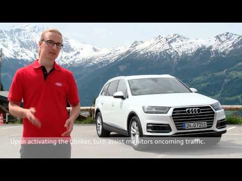 Audi Q7 - Driver assistance systems - Turn assist | AutoMotoTV