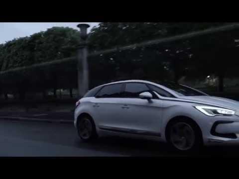 New Citroen DS 5 the symbol of the DS Brand Night Driving Trailer | AutoMotoTV