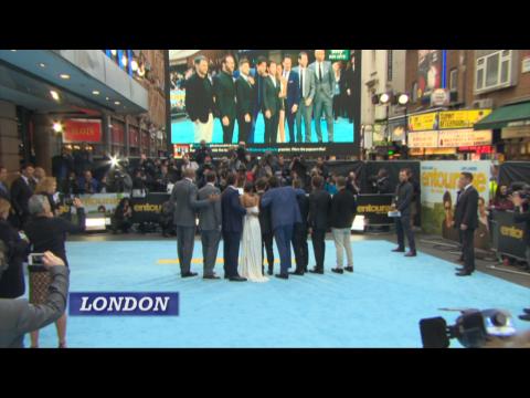 'Entourage' And Boys From Hollywood Premiere In The  UK
