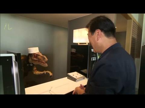 Robots run the show at Japanese hotel