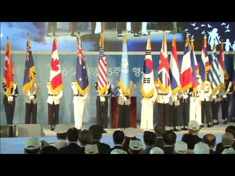 South Korea marks 65th anniversary of war