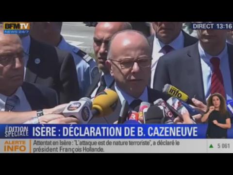 Cazeneuve "criminal could be identified"