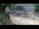Bridges destroyed by India floods