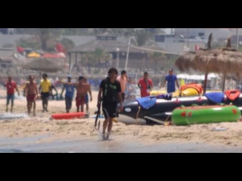 Attack in Tunisia: the suspect filmed on the beach after the attack