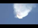 SpaceX rocket explodes after launch