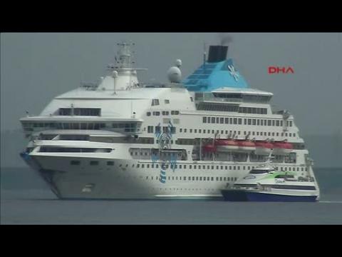 Cruise ship collides with oil tanker off Turkey's Gallipoli