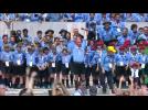 Pope greets thousands of scouts