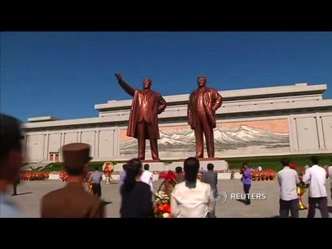 North Koreans commemorate Kim death