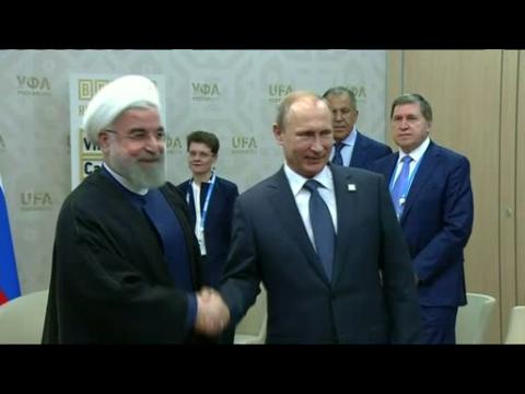 Rouhani thanks Putin for work on nuclear deal
